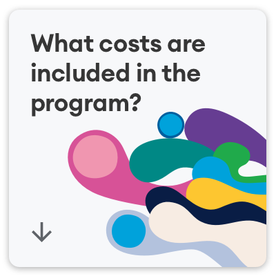 What costs are included in the program