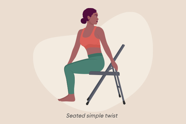 QUICK AND SIMPLE CHAIR YOGA FOR WEIGHT LOSS.: EFFECTIVE CHAIR YOGA