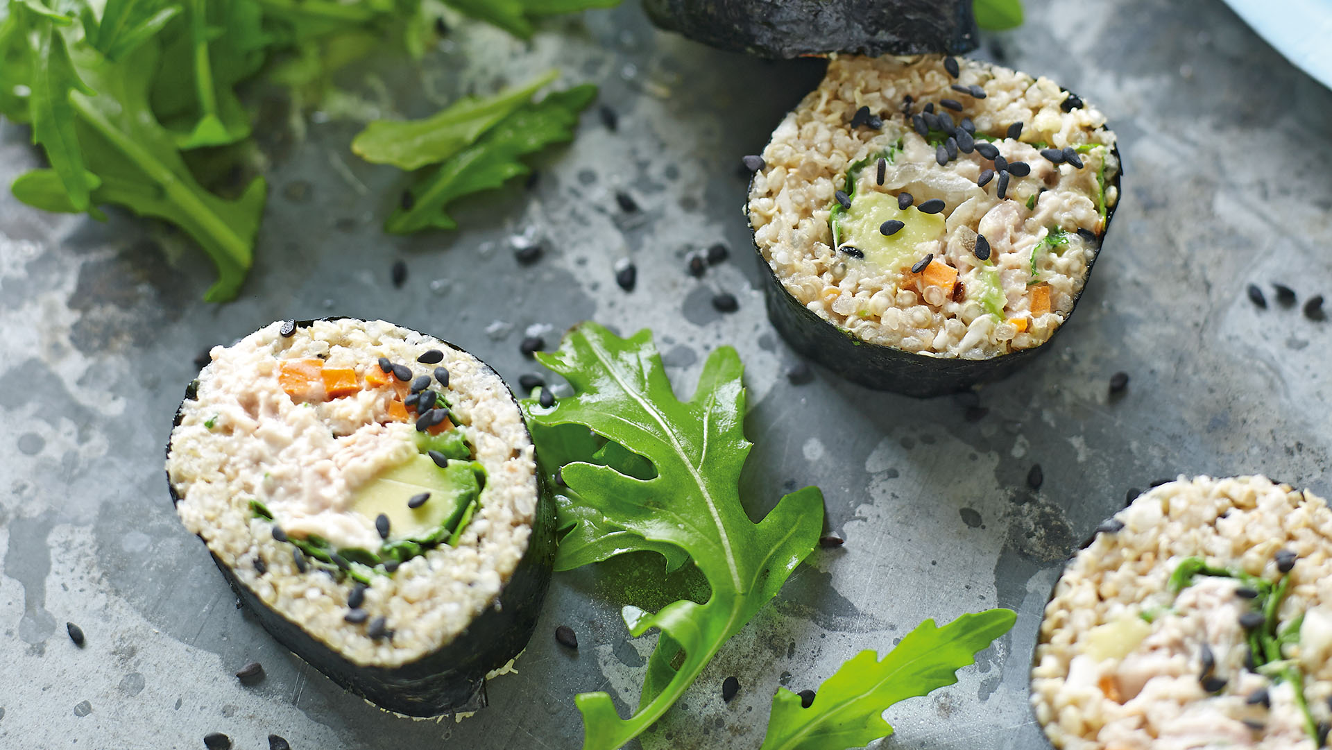 Tuna And Avocado Sushi Rolls Recipe Live Better