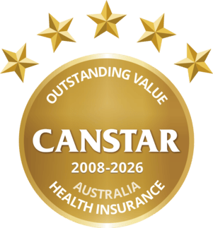 Canstar award Canstar Outstanding Value Health Insurance 2008 - 2026