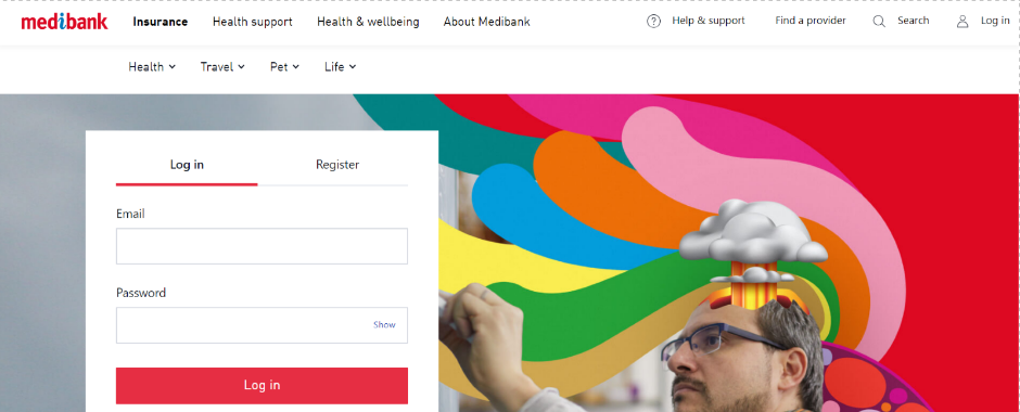 Log in to My Medibank